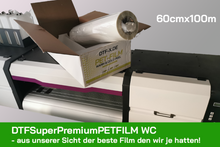 Lade das Bild in den Galerie-Viewer, DTFSuperPremiumPETFILM WC