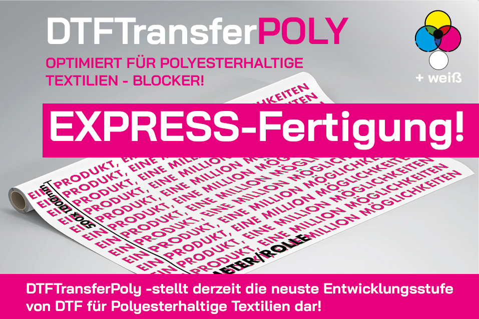 DTFTransferPOLY - EXPRESS (520 x 1000 mm)