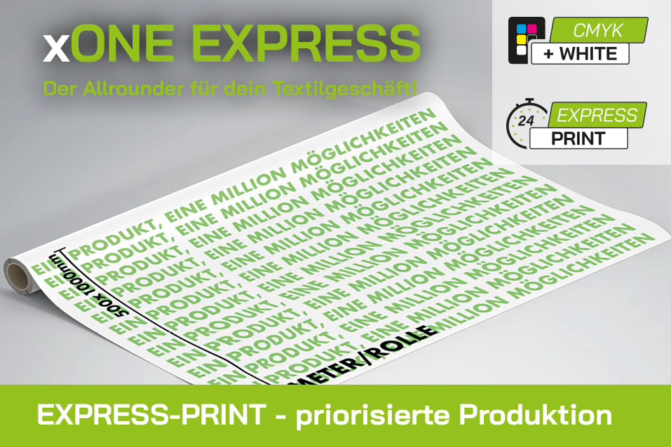 DTFTRansferONE - EXPRESS-METERWARE (520 x 1000 mm)