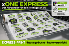 Lade das Bild in den Galerie-Viewer, DTFTRansferONE - EXPRESS-METERWARE (520 x 1000 mm)
